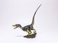 Japan UHA Kazunari Araki Velociraptor Dinosaur PVC mini figure figurine Model with base RARE