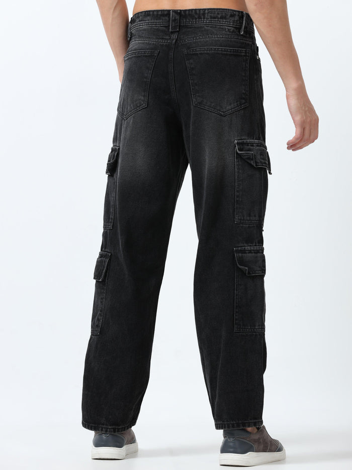 relaxed faded jeans with 8 classic pockets 
jeans for men
stylish jean for men
