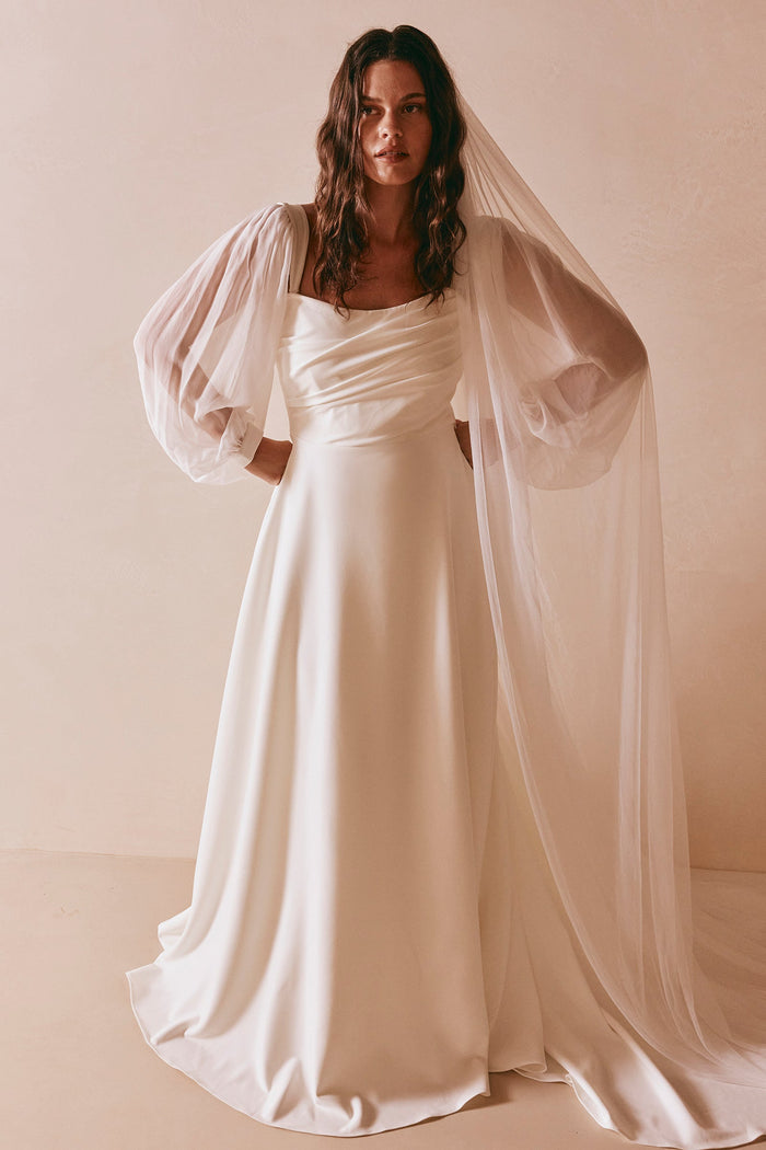 Wedding Sleeve with wedding dress