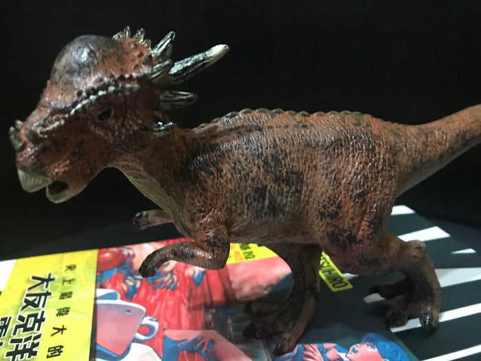 Jurassic Pachycephalosaurus Dinosaur PVC Model Figure Figurine