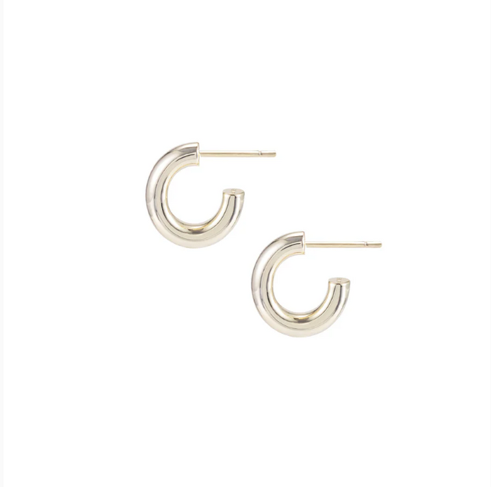 Just Dance Mini Hoop Earrings in Gold