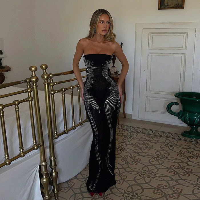 Kai Maxi Dress-Black
