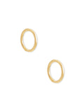 Keeley Huggie Earring in 18k Gold Vermei