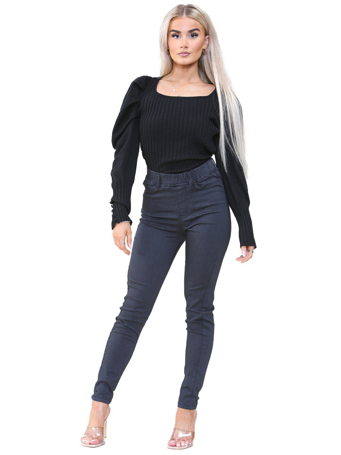 KZL109 Copy of Kruze | Womens Skinny Denim Jeggings KRUZE RAWDENIM