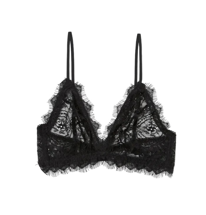 Lace Bra With Trim