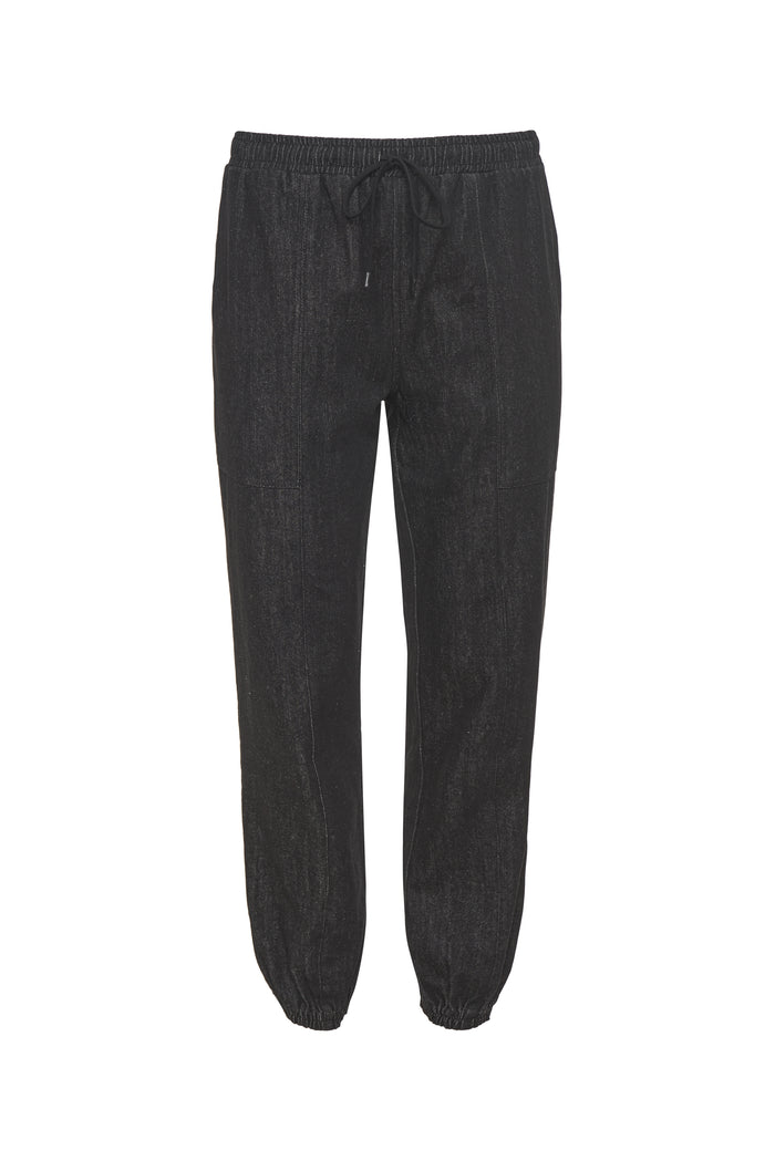 Leather Trim Pant