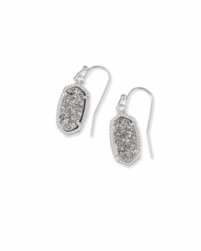 Platinum Drusy / Rhodium