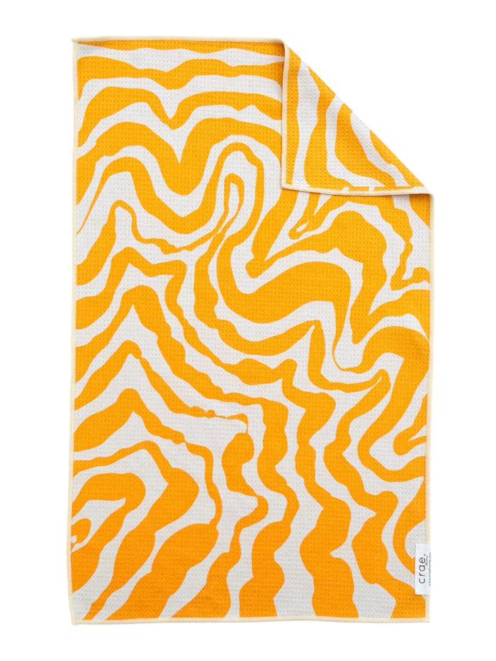 Lemon Twist: Double-Sided Hand Towel