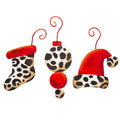Leopard Ornaments