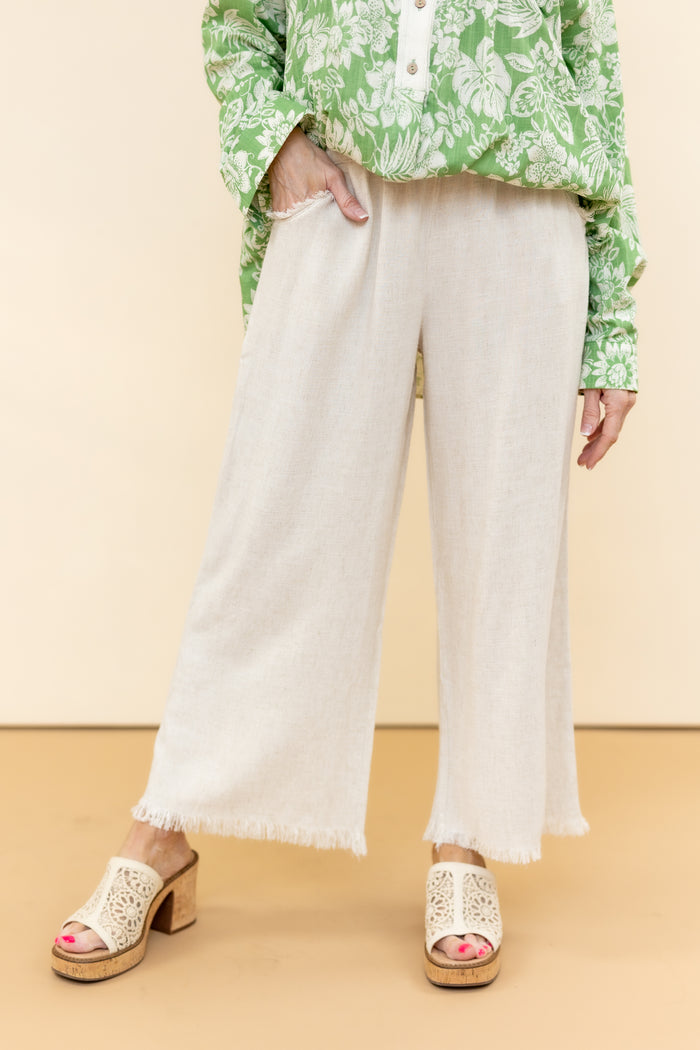 Less Is More Wide Leg Pant