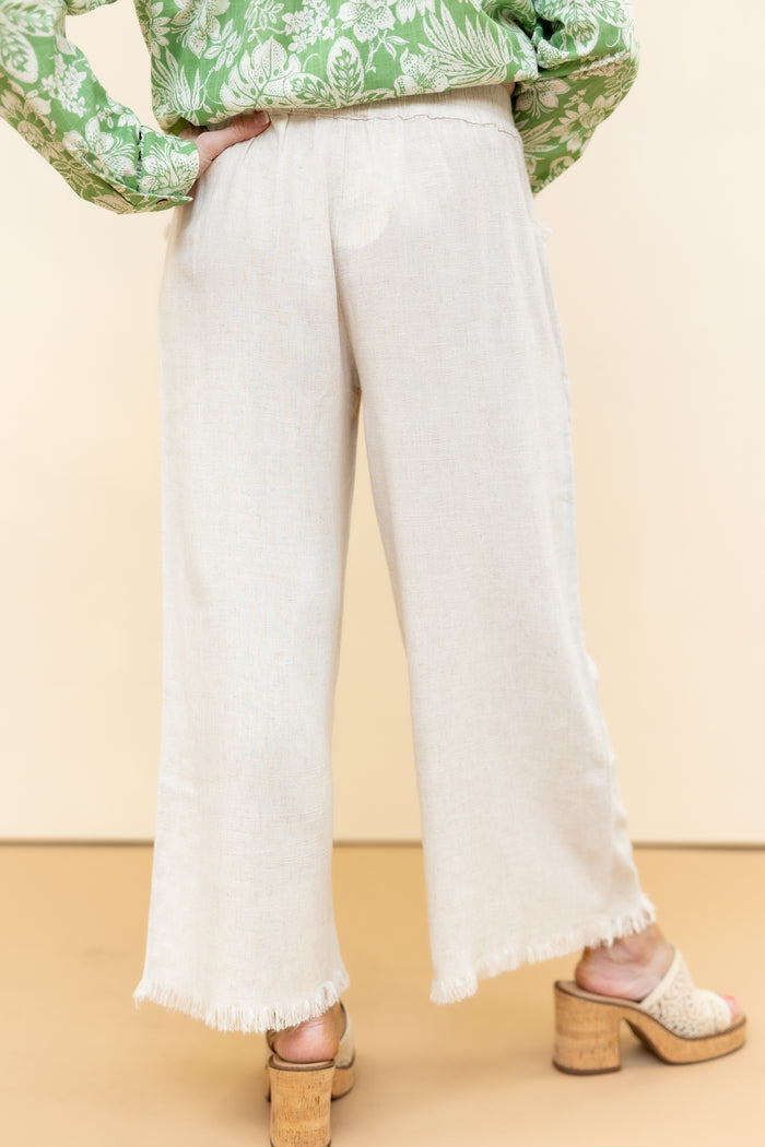 Less Is More Wide Leg Pant