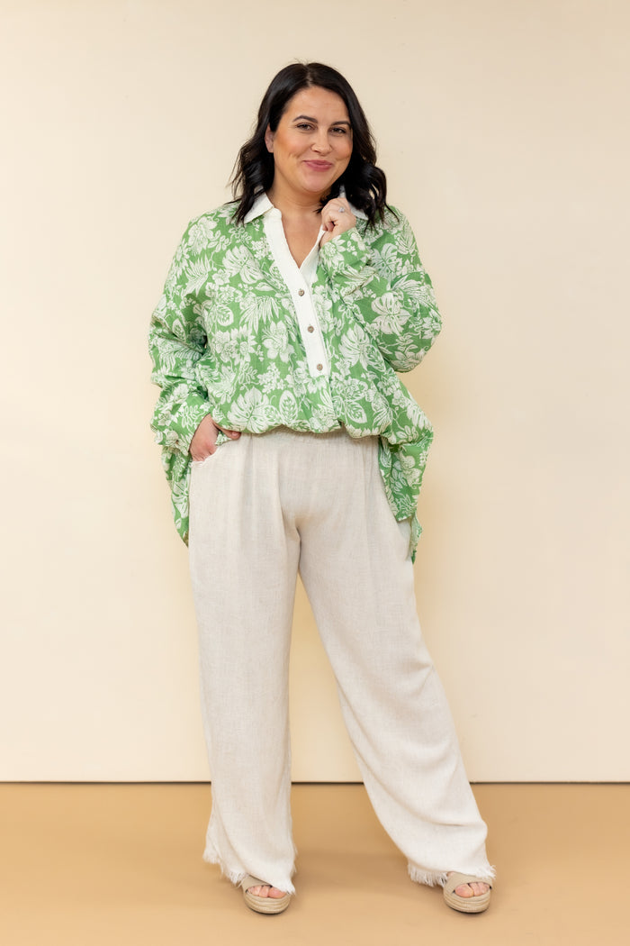 Less Is More Wide Leg Pant