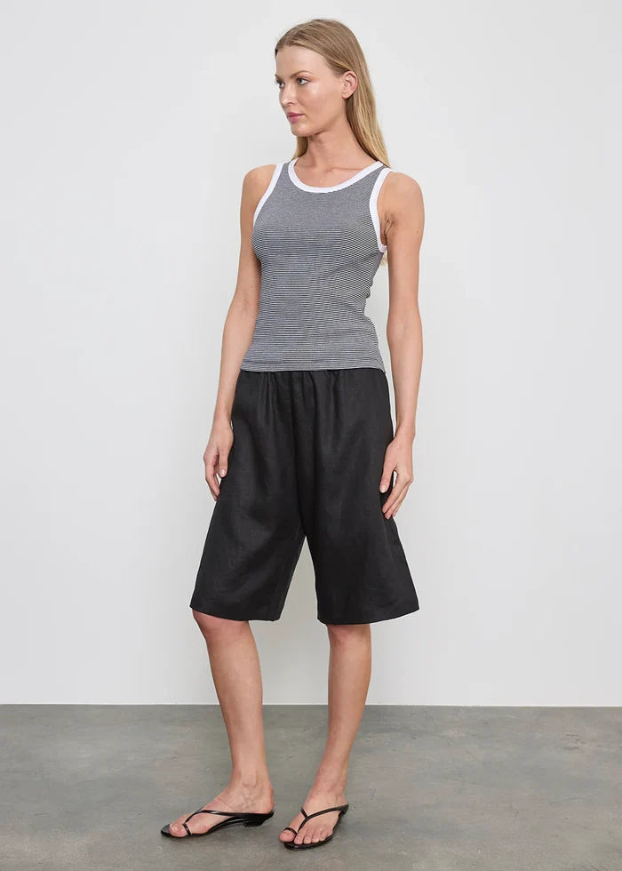 Linen Bermuda Short