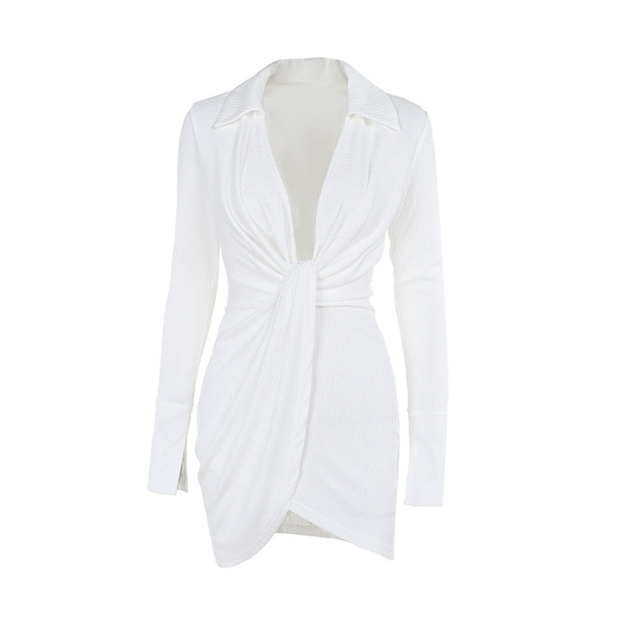Lisa Mini Dress-White