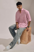 oversized stripped shirt with full sleeve and chest pocket made from 100% cotton.
pure cotton shirts for men
oversized shirts for men