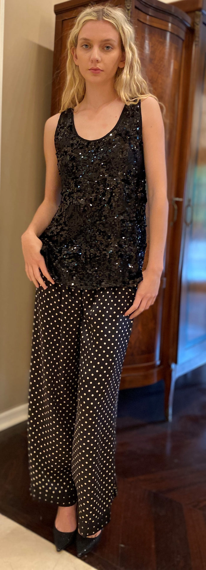 Liza Sequin Tank