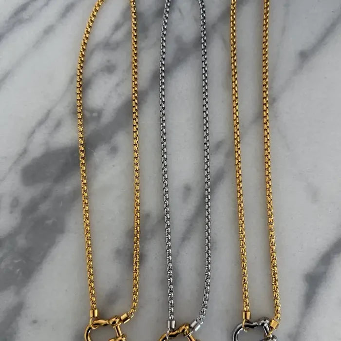 Lock It Down Necklace