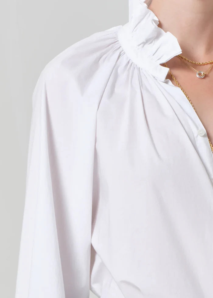 Loretta Ruffle Top