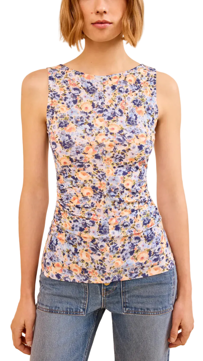 Loulou Short Sleeve Jersey Top