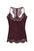 Lucy Crop Cami Bordeaux