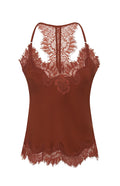 Lucy Crop Cami Brick