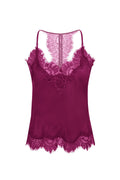 Lucy Crop Cami Fuchsia