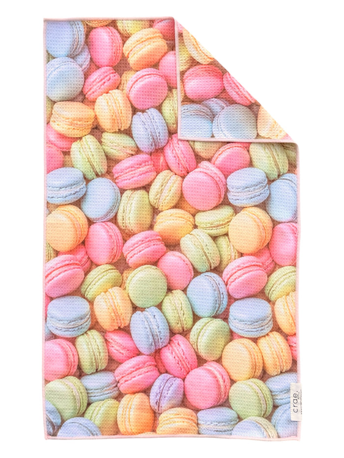 Macaron Market: Double-Sided Hand Towel