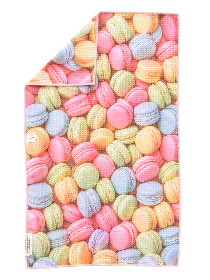 Macaron Market: Double-Sided Hand Towel