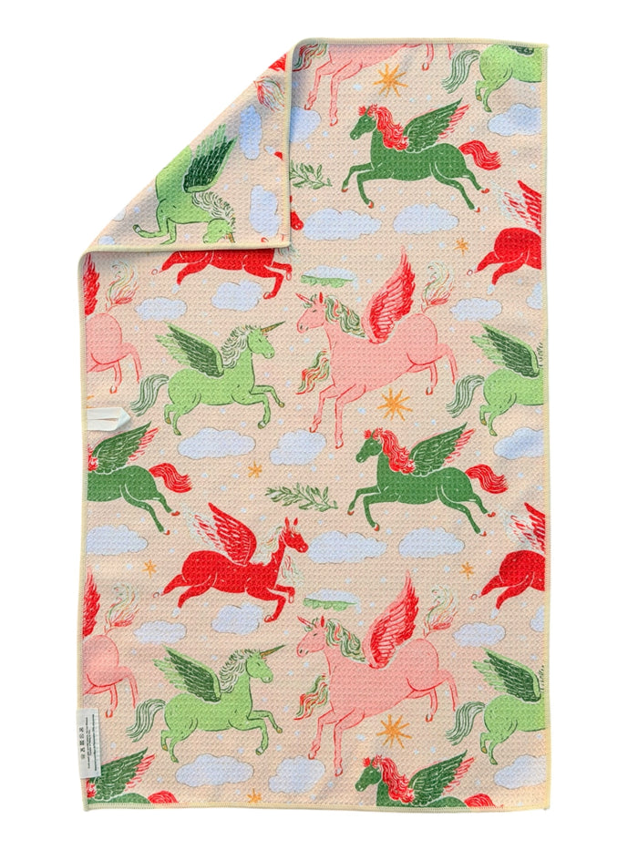 Magical Flight: Double-Sided Hand Towel
