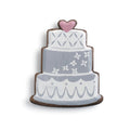 Magnetic Token in Cake