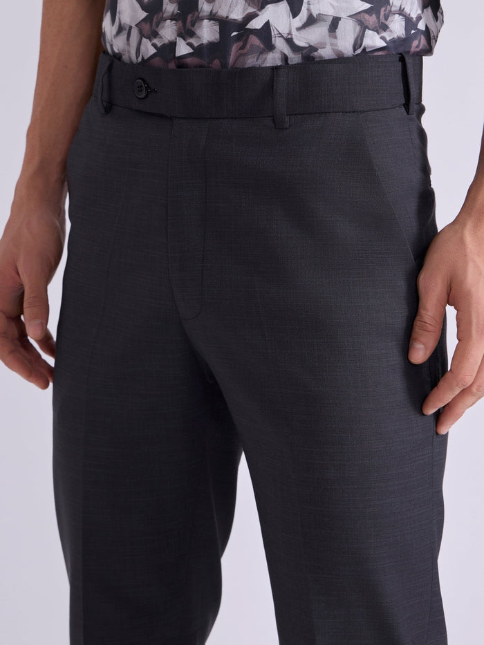 Maxim - Classic Formal Pant - Black Grain