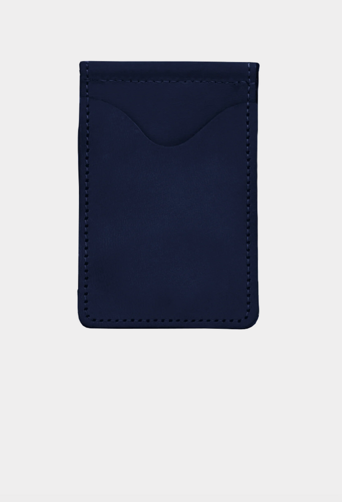 Navy Leather