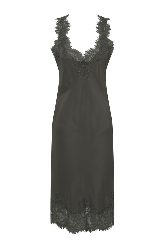 Megan Coco Dress Slate Grey
