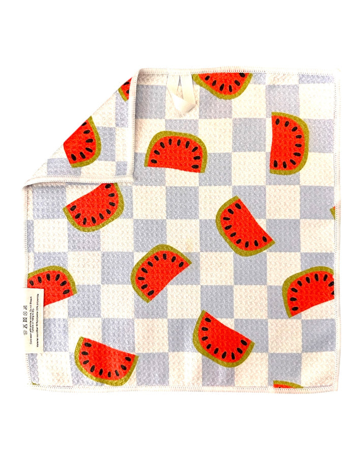 Melon Mood: Double-Sided Washcloth