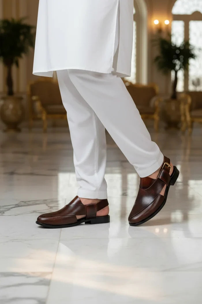 MEN TRADITIONAL PESHAWARI CHAPPAL C-2604