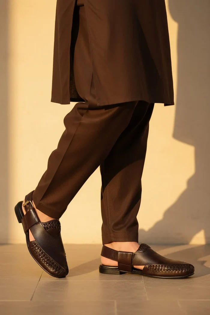 MEN TRADITIONAL PESHAWARI CHAPPAL C-2613