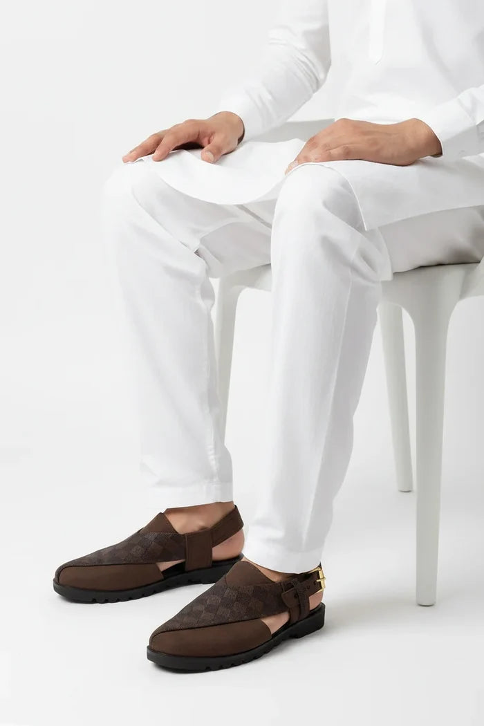 MEN TRADITIONAL PESHAWARI CHAPPAL C-2618
