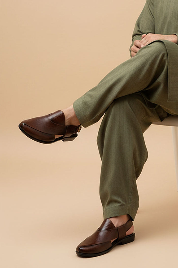 MEN TRADITIONAL PESHAWARI CHAPPAL C-2626