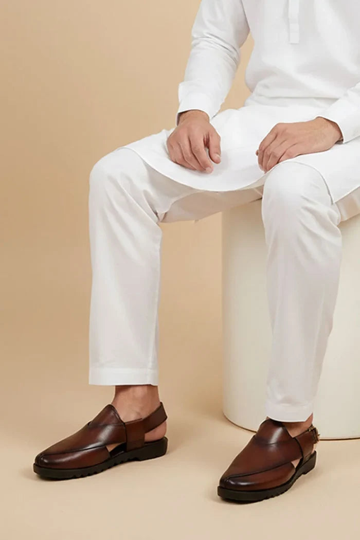 MEN TRADITIONAL PESHAWARI CHAPPAL C-2651