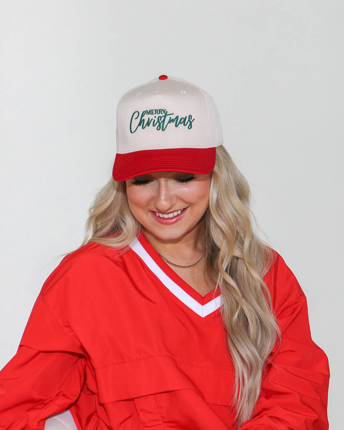Merry Christmas 5 Panel Hat