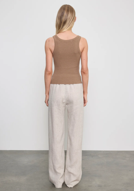 Military Rib Crop Tank