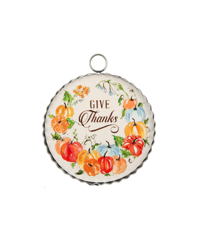 Mini Give Thanks Charm