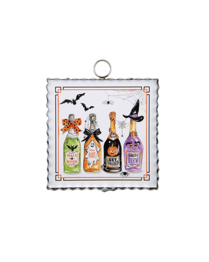 Mini Spooky Wine Print