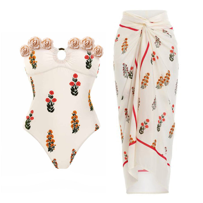 Minnie Swimsuit Set - Apricot