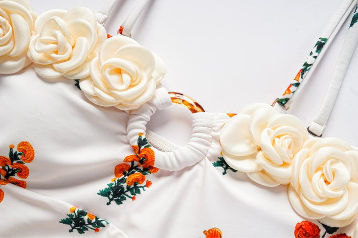 Minnie Swimsuit Set - Apricot