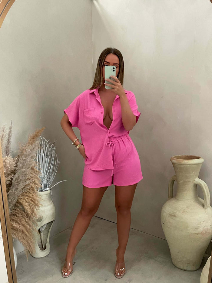 Myza Co-ord - Rose Red