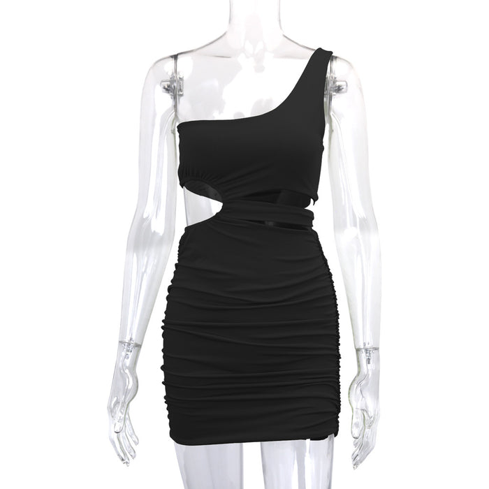 Narcissa Mini Dress - Black