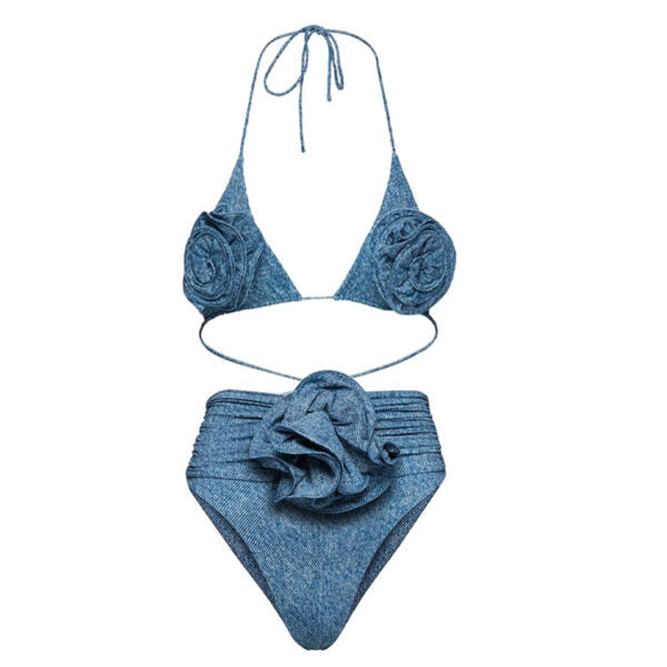 Niki Mehra Madan X Miakee – Denim Drip Bikini