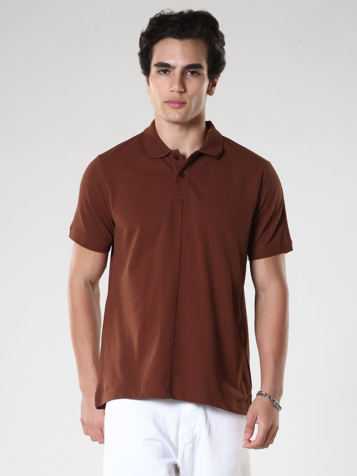 Plain Polo T-Shirt- made with cotton fabric. 
tshirts for men
cotton tshirts for men