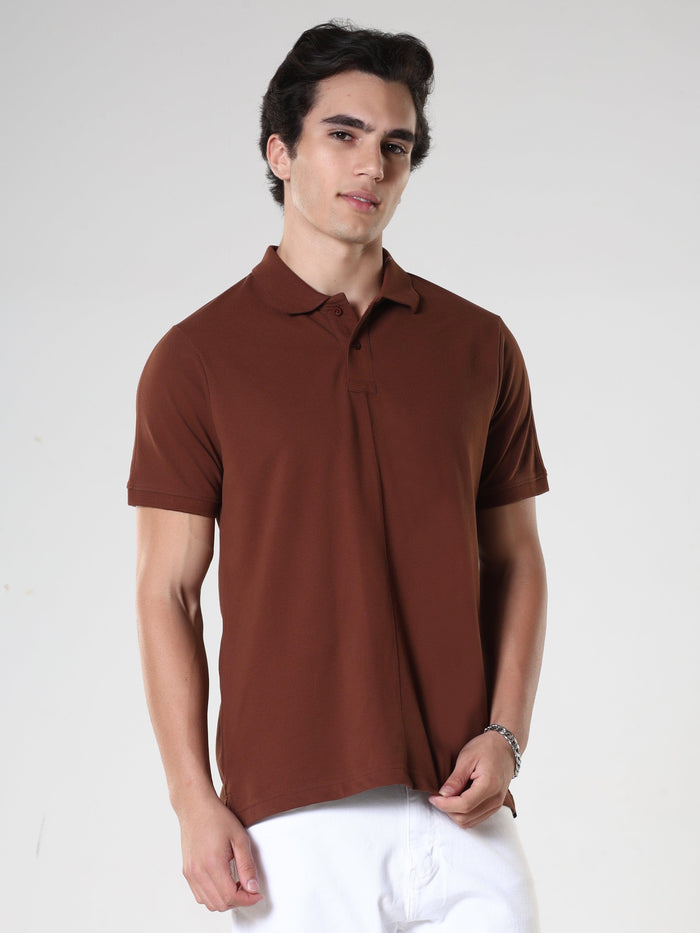 Plain Polo T-Shirt- made with cotton fabric. 
tshirts for men
cotton tshirts for men